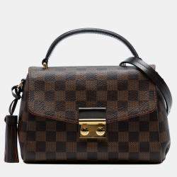 Pre Owned Louis Vuitton Brown Damier Ebene Croisette