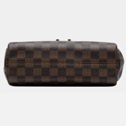 Pre Owned Louis Vuitton Brown Damier Ebene Croisette