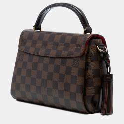 Pre Owned Louis Vuitton Brown Damier Ebene Croisette