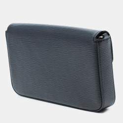 Pre Owned Louis Vuitton Black Epi Pochette Felicie