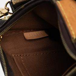 Pre Owned Louis Vuitton Brown Monogram Multi Pochette Accessoires