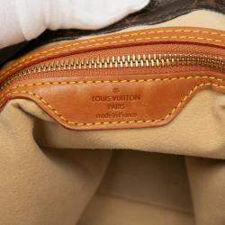 Pre Owned Louis Vuitton Brown Limited Edition Monogram Dentelle Fersen