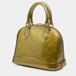 مملوكة مسبقًا حقيبة لوي فيتون ألما بي بي مونوجرام فيرني أخضر