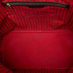 Pre Owned Louis Vuitton Brown Damier Ebene Neverfull GM
