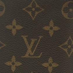 Pre Owned Louis Vuitton Monogram Canvas Brazza Wallet
