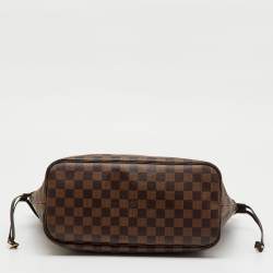 Pre Owned Louis Vuitton Damier Ebene Canvas Neverfull MM Bag