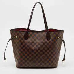 Pre Owned Louis Vuitton Damier Ebene Canvas Neverfull MM Bag