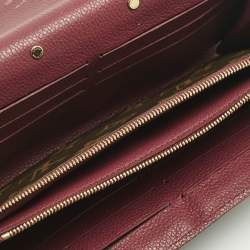 Pre Owned Louis Vuitton Aurore Monogram Canvas Pallas Wallet