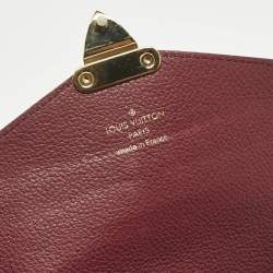 Pre Owned Louis Vuitton Aurore Monogram Canvas Pallas Wallet