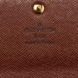 Pre Owned Louis Vuitton Monogram Canvas Sarah Long Wallet