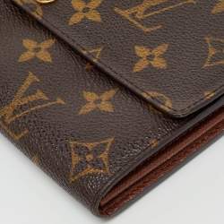 Pre Owned Louis Vuitton Monogram Canvas Sarah Long Wallet