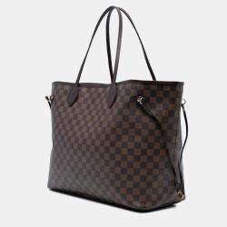 Pre Owned Louis Vuitton Brown Damier Ebene Neverfull GM