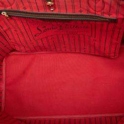 Pre Owned Louis Vuitton Brown Damier Ebene Neverfull GM