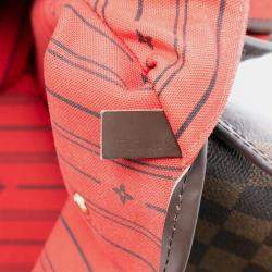 Pre Owned Louis Vuitton Brown Damier Ebene Neverfull GM