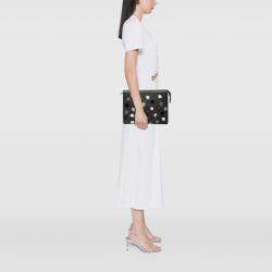 Pre Owned Louis Vuitton Black Yayoi Kusama Monogram Eclipse Pochette Voyage MM