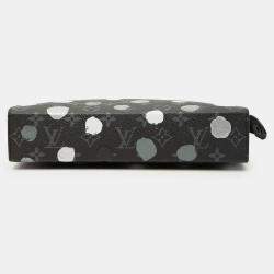 Pre Owned Louis Vuitton Black Yayoi Kusama Monogram Eclipse Pochette Voyage MM
