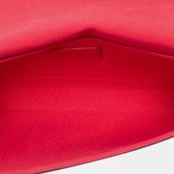 Pre Owned Louis Vuitton Pink Monogram Vernis Pochette Felicie