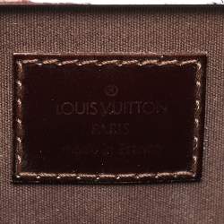 Pre Owned Louis Vuitton Amarante Monogram Vernis Deesse GM Bag