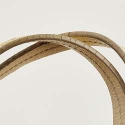 Pre Owned Louis Vuitton Neige Monogram Empreinte Leather Citadine PM Bag