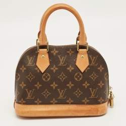 Pre Owned Louis Vuitton Monogram Canvas Alma BB Bag
