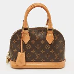 Pre Owned Louis Vuitton Monogram Canvas Alma BB Bag