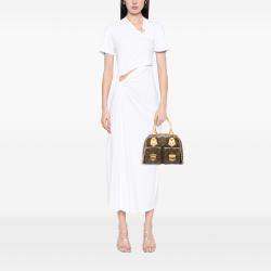 Pre Owned Louis Vuitton Brown Monogram Manhattan PM