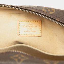 Pre Owned Louis Vuitton Brown Monogram Manhattan PM