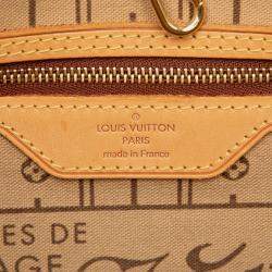 Pre Owned Louis Vuitton Brown Monogram Neverfull PM
