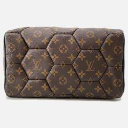 Pre Owned Louis Vuitton Exagon Neo Trocadero Noir/Brown Monogram Macassar Canvas
