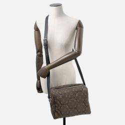 Pre Owned Louis Vuitton Exagon Neo Trocadero Noir/Brown Monogram Macassar Canvas