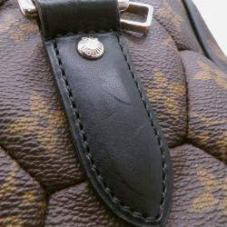 Pre Owned Louis Vuitton Exagon Neo Trocadero Noir/Brown Monogram Macassar Canvas