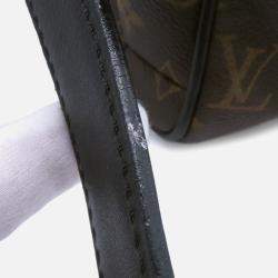 Pre Owned Louis Vuitton Exagon Neo Trocadero Noir/Brown Monogram Macassar Canvas