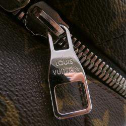 Pre Owned Louis Vuitton Exagon Neo Trocadero Noir/Brown Monogram Macassar Canvas