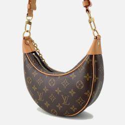 Pre Owned Louis Vuitton Loop Beige Monogram
