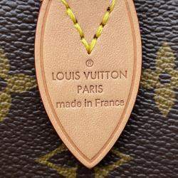 Pre Owned Louis Vuitton Speedy Bandouliere Brown Monogram Size 20