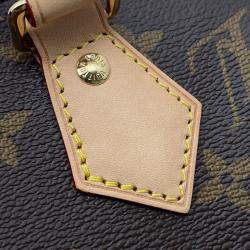 Pre Owned Louis Vuitton Speedy Bandouliere Brown Monogram Size 20