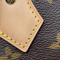 Pre Owned Louis Vuitton Speedy Bandouliere Brown Monogram Size 20