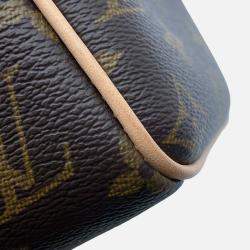 Pre Owned Louis Vuitton Speedy Bandouliere Brown Monogram Size 20