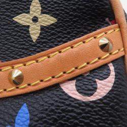 Pre Owned Louis Vuitton Trouville Noir/Beige Monogram Multicolor