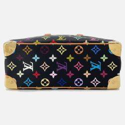 Pre Owned Louis Vuitton Trouville Noir/Beige Monogram Multicolor