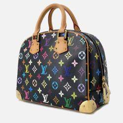 Pre Owned Louis Vuitton Trouville Noir/Beige Monogram Multicolor