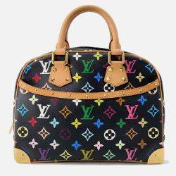 Pre Owned Louis Vuitton Trouville Noir/Beige Monogram Multicolor