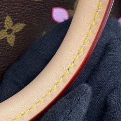 Pre Owned Louis Vuitton Tm Speedy Bandouliere Sakura Brown Monogram Size 25