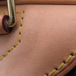 Pre Owned Louis Vuitton Deauville Bowling Vanity Brown Monogram