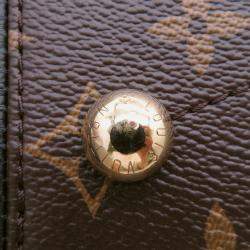 Pre Owned Louis Vuitton Soufflot Nv Noir Monogram Macassar Canvas Size Mm