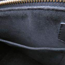 Pre Owned Louis Vuitton Soufflot Nv Noir Monogram Macassar Canvas Size Mm