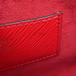 Pre Owned Louis Vuitton Twist Coquelicot Epi Leather Size Mm