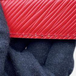 Pre Owned Louis Vuitton Twist Coquelicot Epi Leather Size Mm