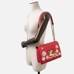 Pre Owned Louis Vuitton Twist Coquelicot Epi Leather Size Mm