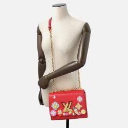 Pre Owned Louis Vuitton Twist Coquelicot Epi Leather Size Mm
